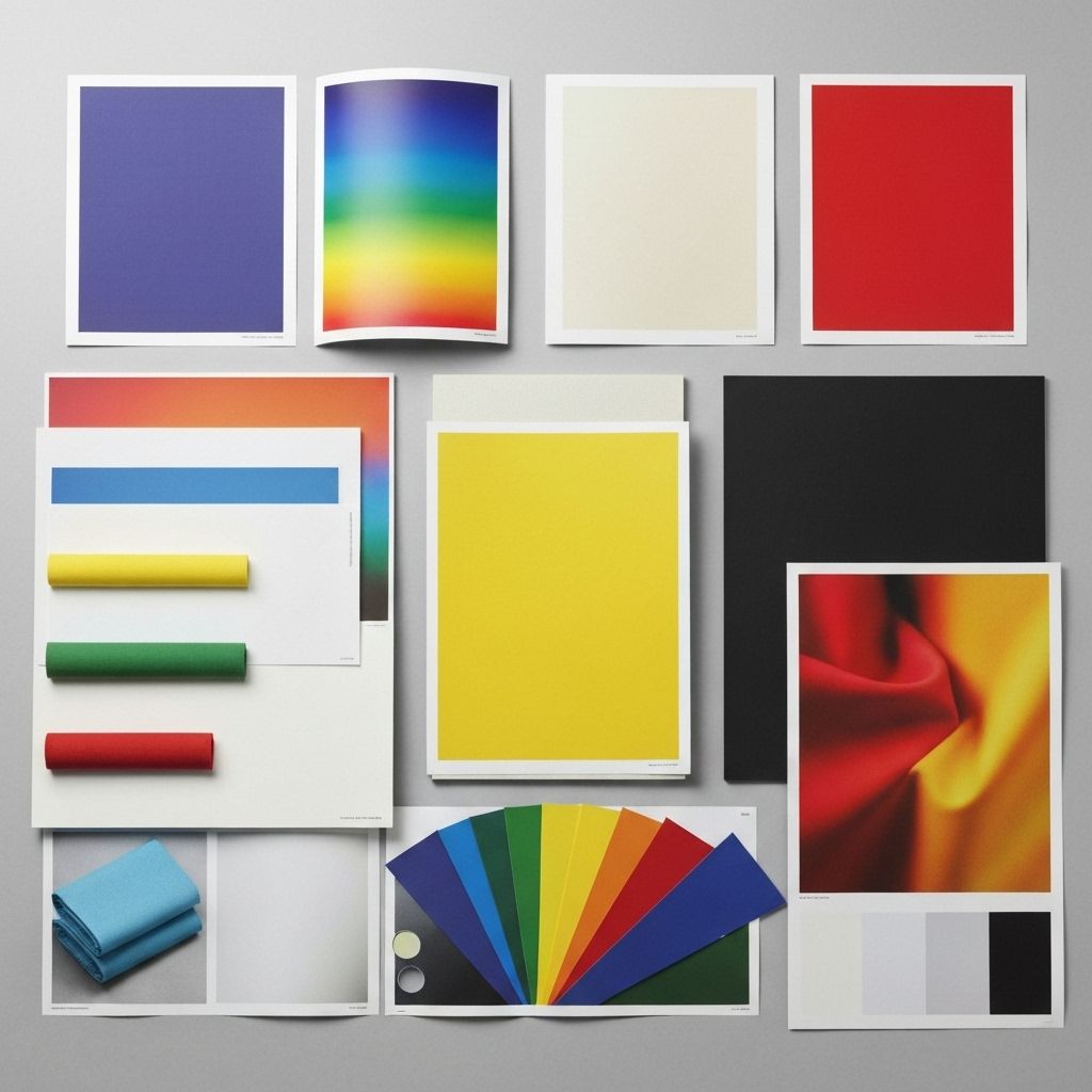 Rangli chop etish namunalari